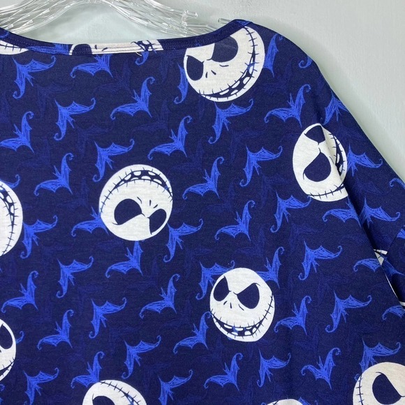 LULAROE Disney Jack Skellington Nightmare Before Christmas Irma Tunic Size XS - Picture 13 of 13